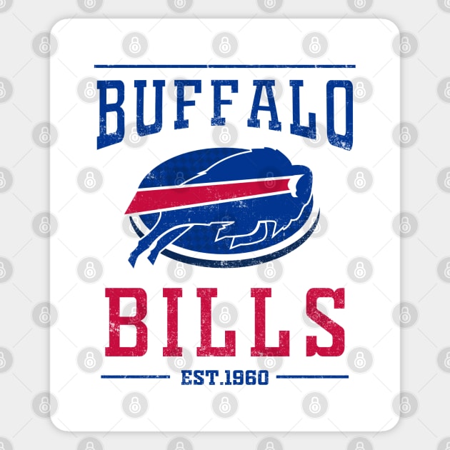 Buffalo Bills american football fan Magnet by Giraroad